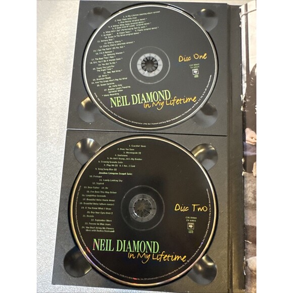 Neil Diamond In My Lifetime CD Set 71 Songs 3 CDs 70 Page Booklet Photos - Picture 4 of 14